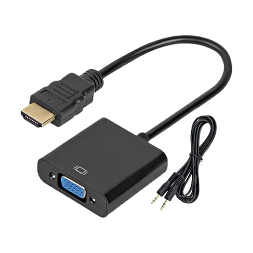 [00718103343251] Adaptador convertidor HDMI a VGA — galería 1