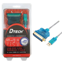 [6945279500346] Cable USB a paralelo DTECH de 1,8 m, modelo DT-5004 — galería 1