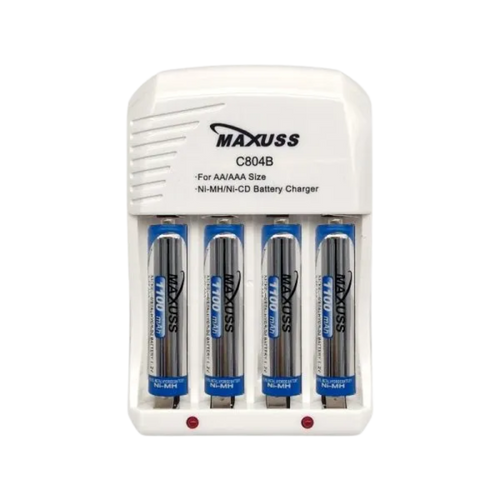[695291800496] Cargador de pila recargable maxus triple AAA x4 — galería 1