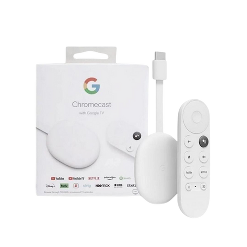 [193575007229] Chromecast 4 Google TV 4K Blanco — galería 1