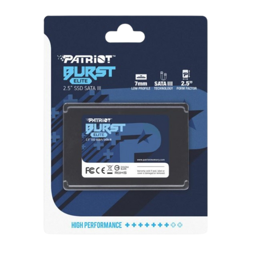 [0814914027738] Disco Solido SSD Patriot Burst Elite de 120 GB con SATA 3 — galería 3