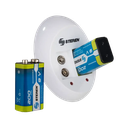 Cargador de Pila Recargable Beston con Pila de 9 V
