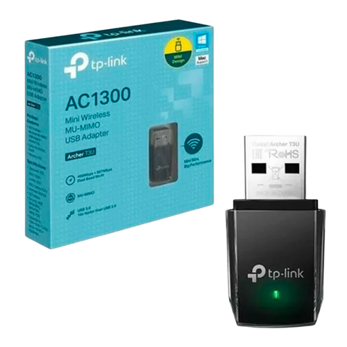 Adaptador Wi-Fi de doble banda AC1300