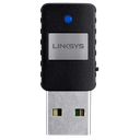 Adaptador mini USB inalámbrico Linksys AC 580 de doble banda (AE6000)