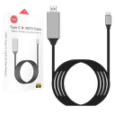Cable USB Tipo C a HDMI 4K 30Hz 2 Metros